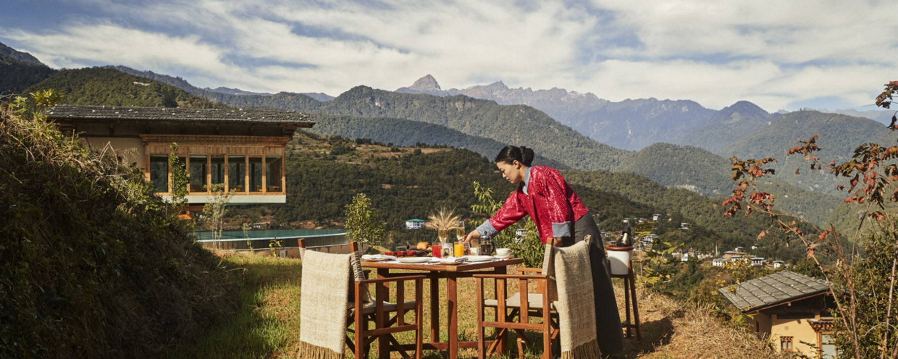 Privates Frühstück - Six Senses Punakha