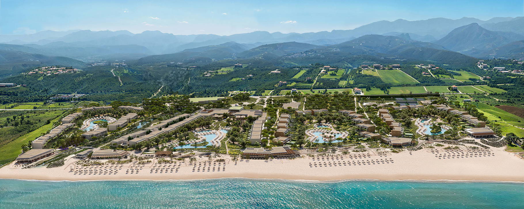 Übersicht der Hotelanlage - Ikos Kissamos