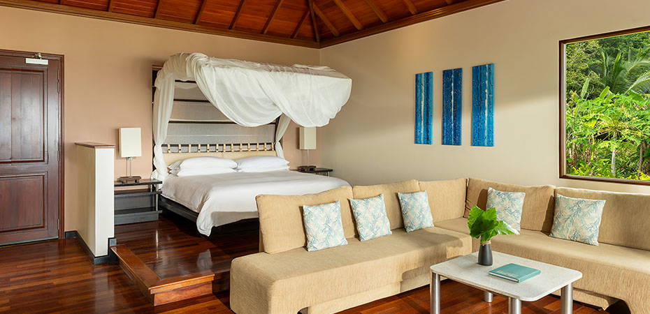 Schlafzimmer - Beach Sanctuary Pool Villa - Niva Labriz Seychelles