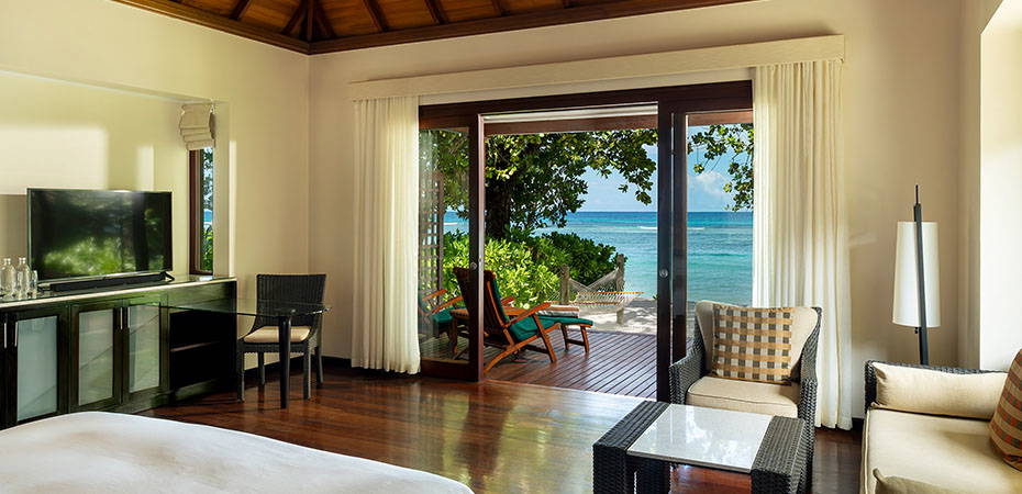 Schlafzimmer - Beach Villa - Niva Labriz Seychelles