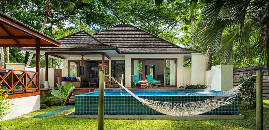 Pool - Jungle Sanctuary Pool Villa - Niva Labriz Seychelles