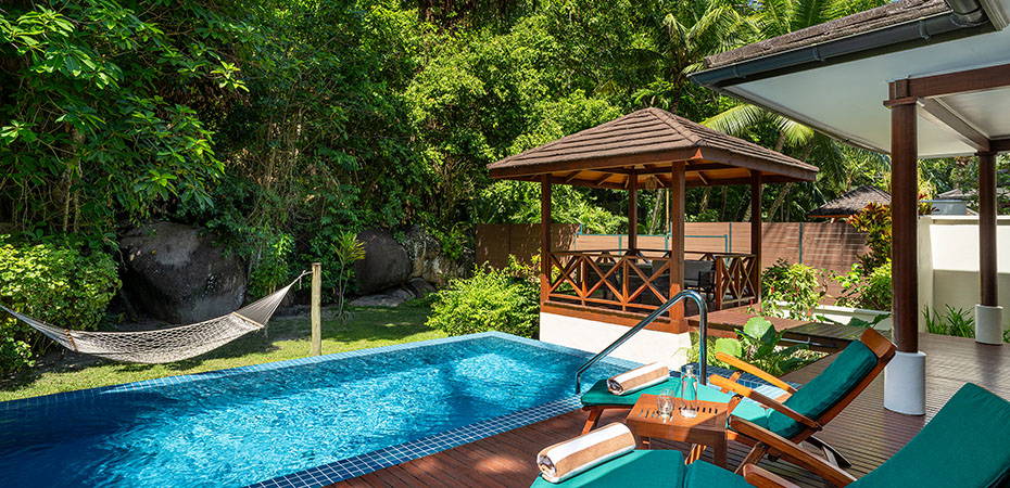Pool - Jungle Sanctuary Pool Villa - Niva Labriz Seychelles