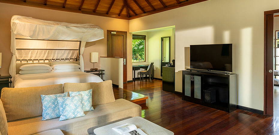 Wohnbereich - Jungle Sanctuary Pool Villa - Niva Labriz Seychelles