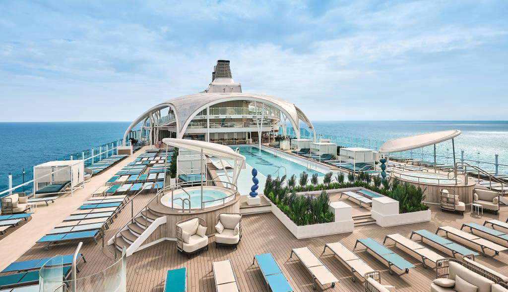 Pooldeck der Mein Schiff Relax