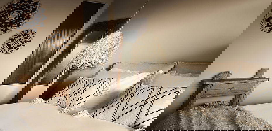 Aegean Sea View Pool Suite Schlafzimmeranlage - Amyth of Mykonos Agios Stefanos