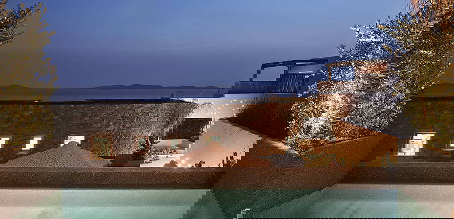 Aegean Sea View Pool Suite Pool - Amyth of Mykonos Agios Stefanos