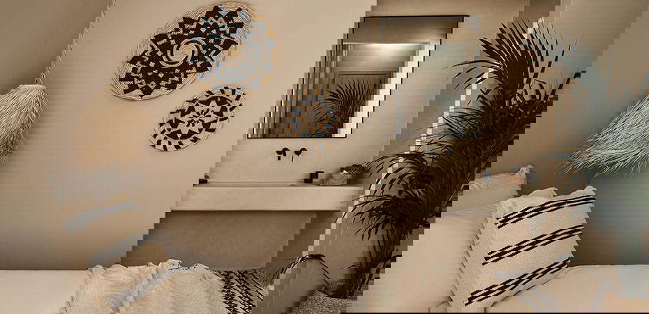 Delos Sea View Suite with Jetted Tub Schlafzimmer - Amyth of Mykonos Agios Stefanos