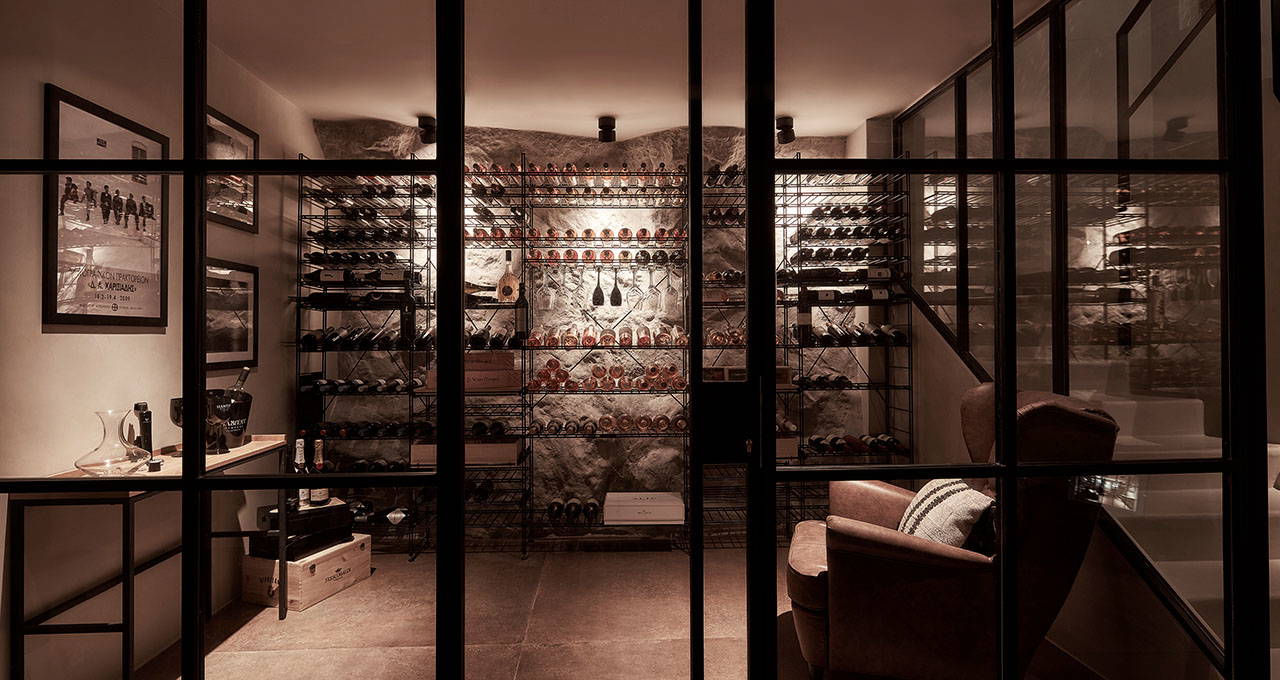 Weinkeller - Amyth of Mykonos Agios Stefanos