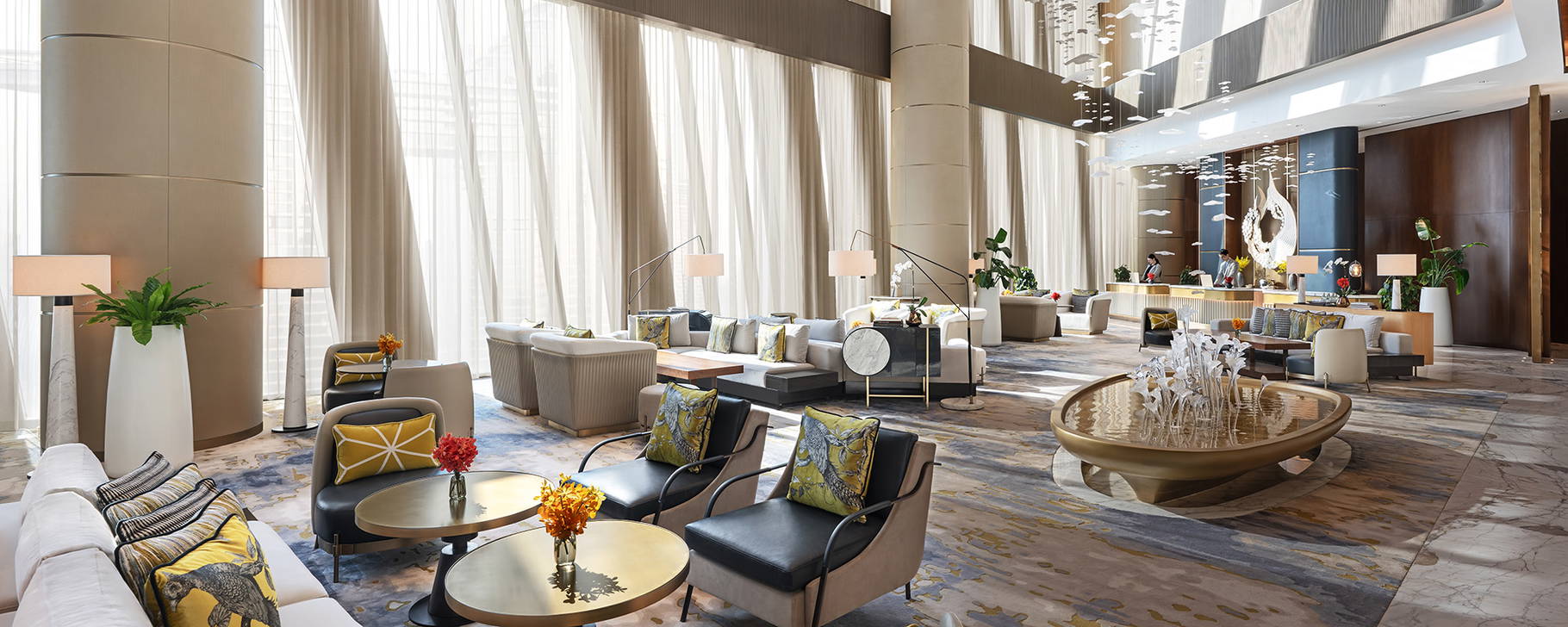 Lobby - Mandarin Oriental Downtown, Dubai