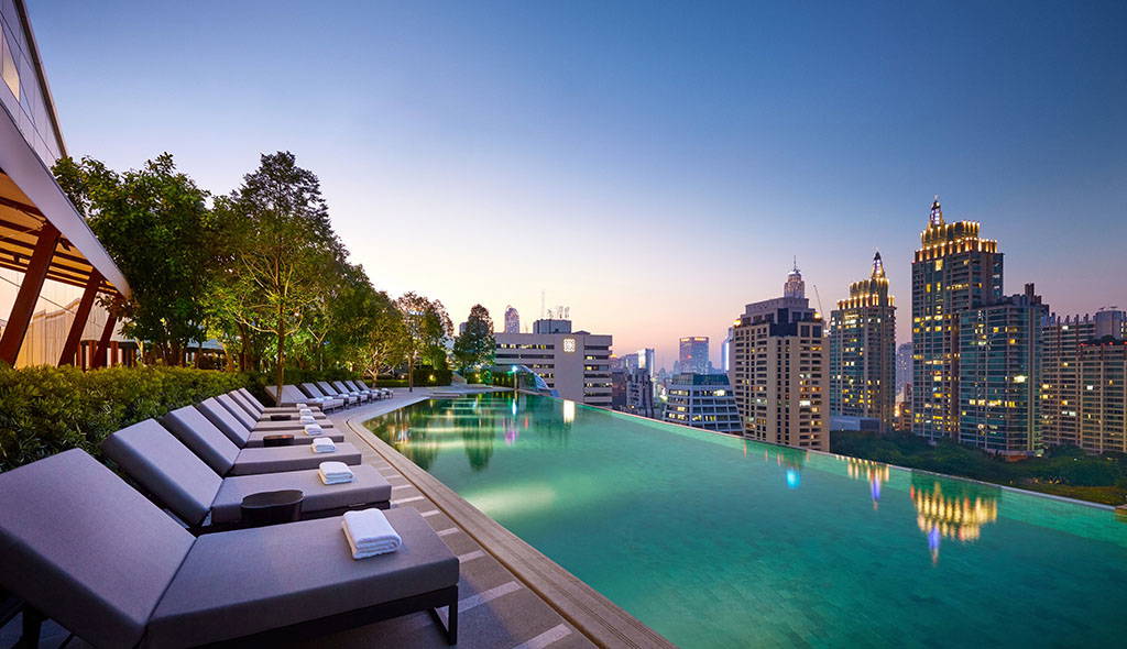 Pool Dusk