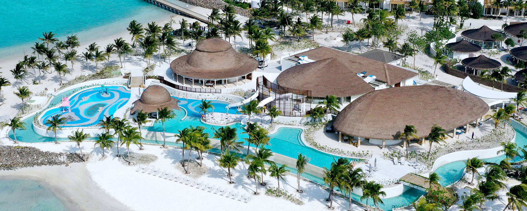 Poollandschaft - Centara Mirage Lagoon Maldives
