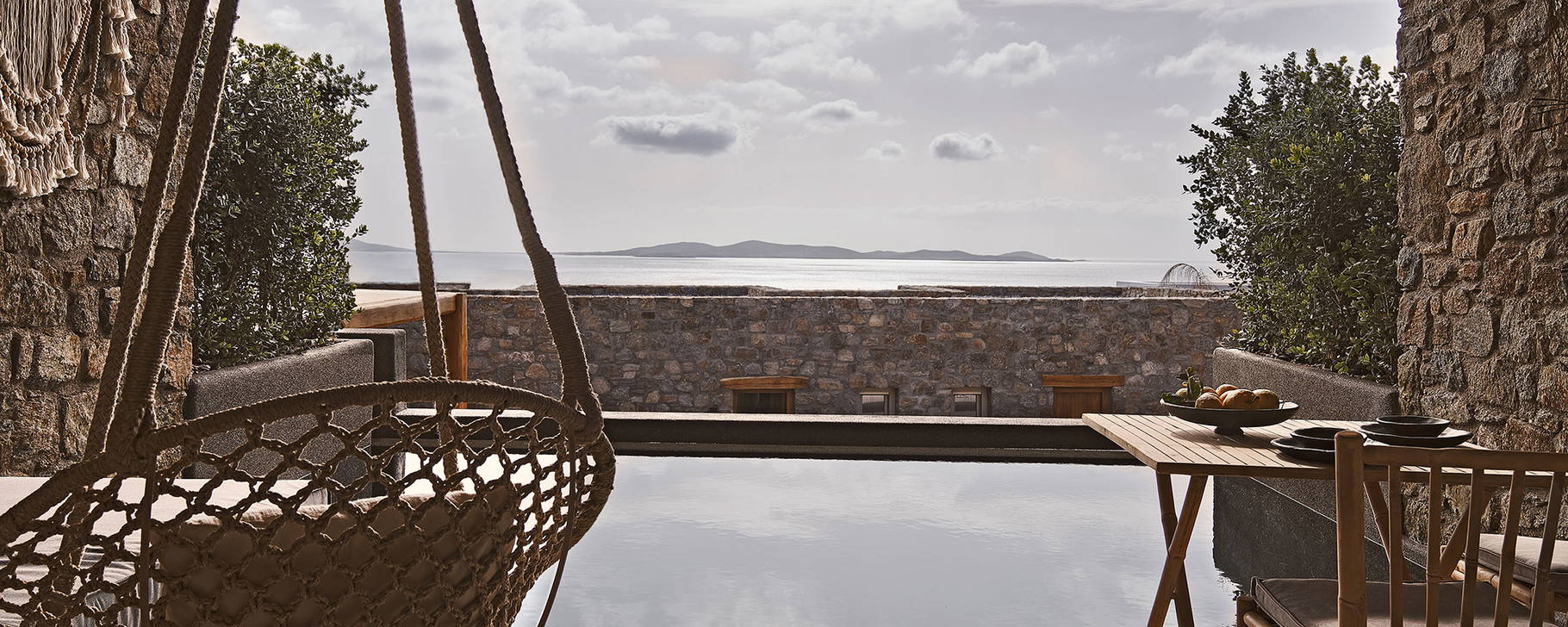 Sea View Pool Suite - Amyth of Mykonos Agios Stefanos