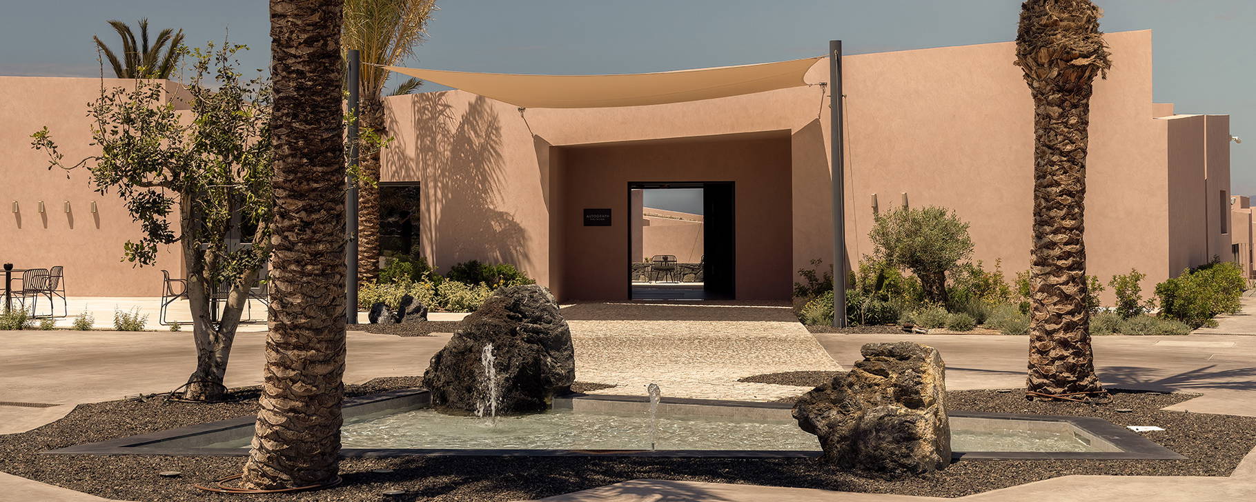 Eingang - Domes Novos Santorini