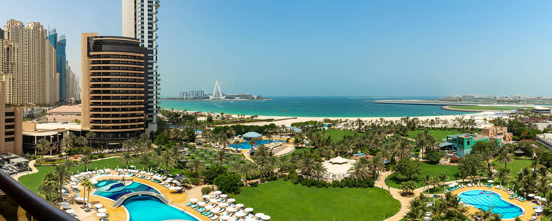 Strandzugang zum Le Royal Meridien - Grosvenor House, a Luxury Collection Hotel, Dubai