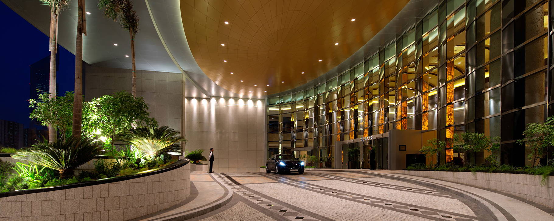 Eingang - Conrad Dubai