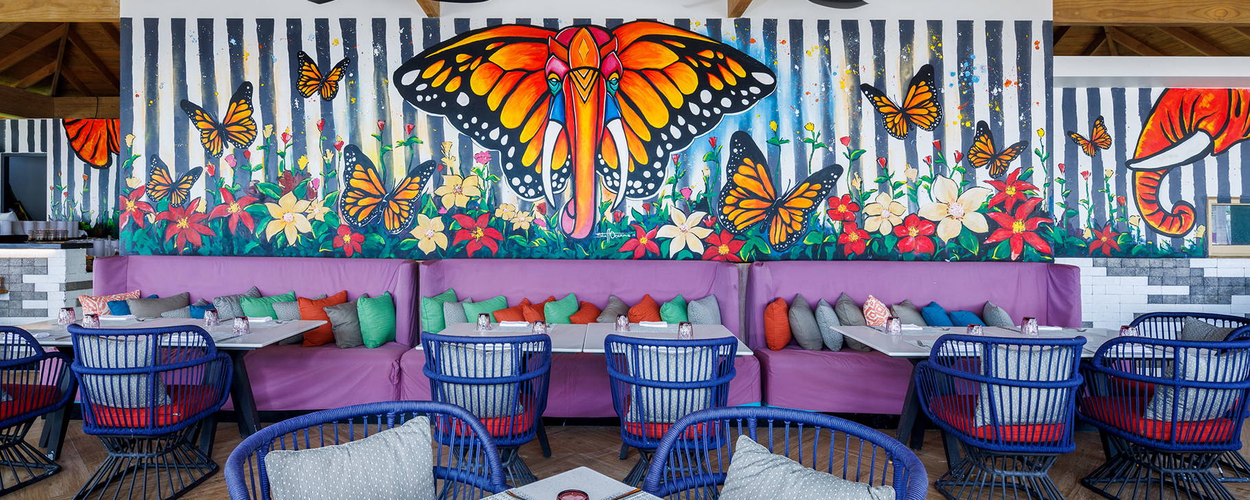 The Elephant and The Butterfly - Hard Rock Hotel Malediven