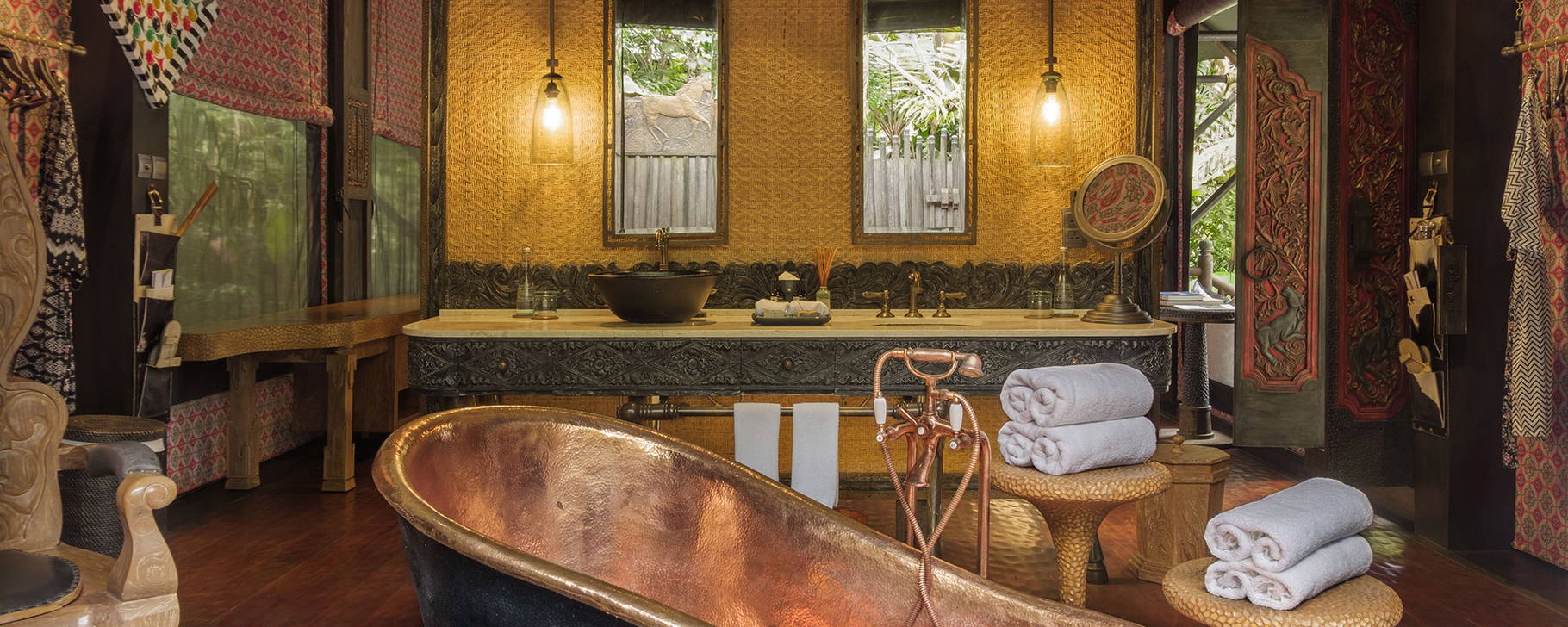 Rainforest Tent - Badezimmer - Capella Ubud