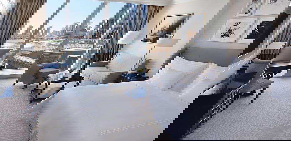 Grand Club Burj View Room - Kempinski The Boulevard Dubai
