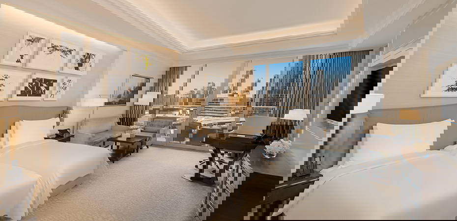 Grand Club Burj View Room - Kempinski The Boulevard Dubai