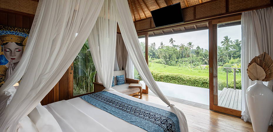 One Bedroom Pool Villa with Rice Fields View - Kappa Senses Ubud