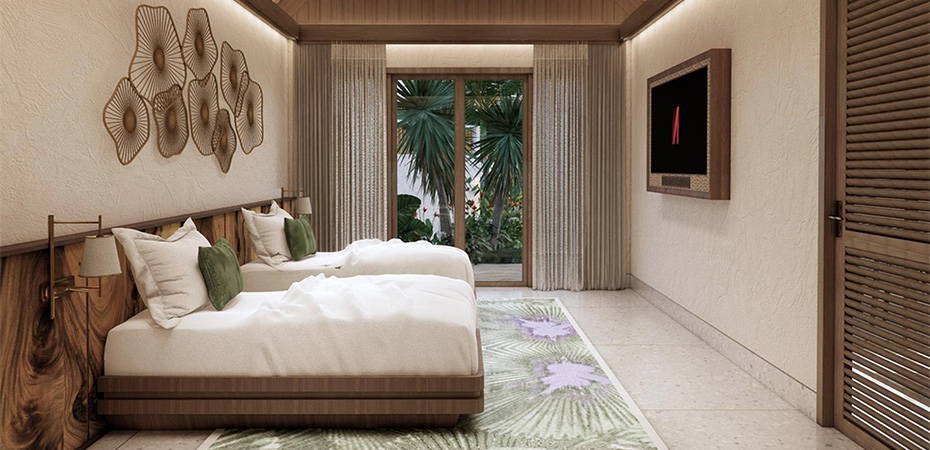 Family Beach Pool Villa - 2 Bedroom - Rah Gili Maldives