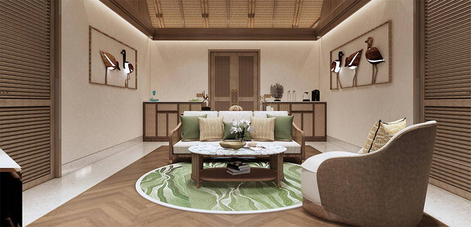 Family Beach Pool Villa - 2 Bedroom - Rah Gili Maldives