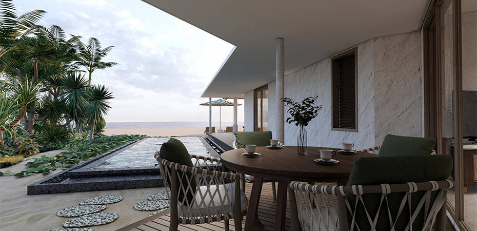 Family Beach Pool Villa - 2 Bedroom - Rah Gili Maldives