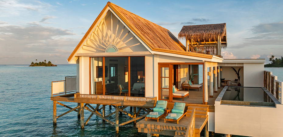 Sunset Water Pool Villa with Slide - Rah Gili Maldives