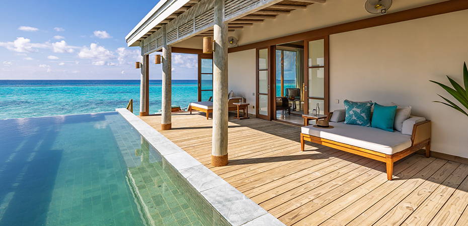 Water Pool Villa with Slide - Rah Gili Maldives