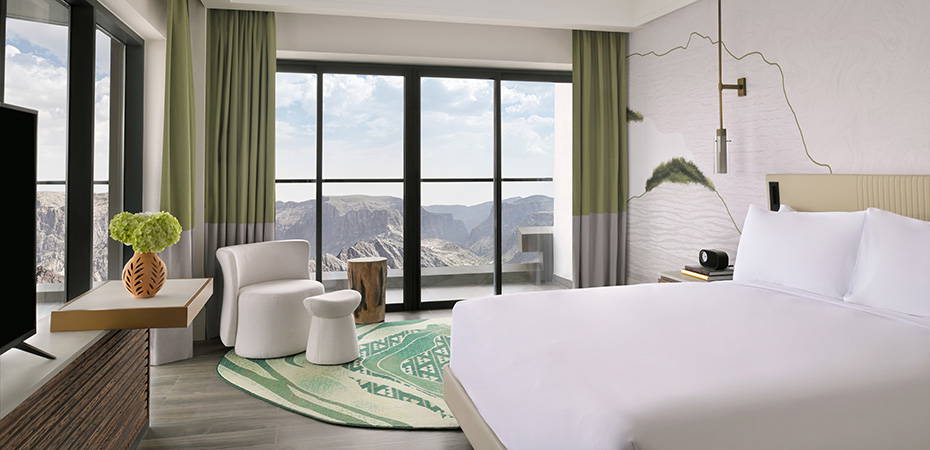 Two Bedroom Canyon View Terrace Suite - Hotel Indigo Jabal Akhdar Resort & Spa by IHG