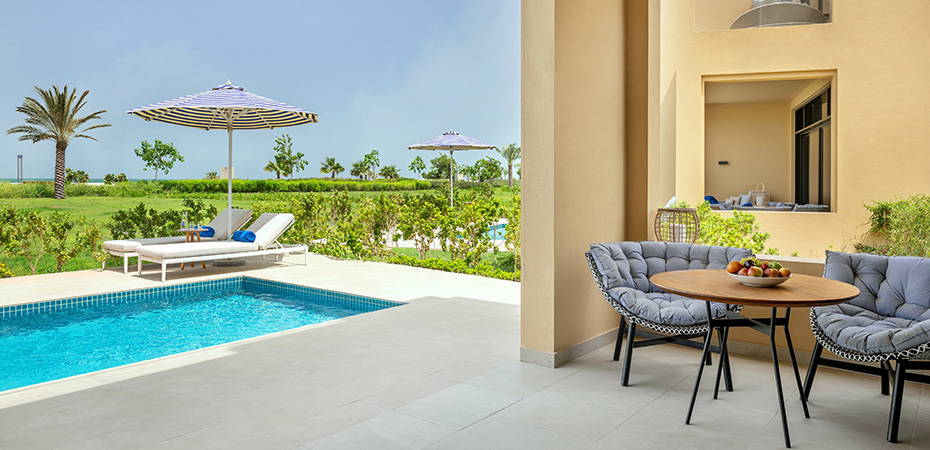 Beachfront Two Bedroom Private Pool - Sofitel Al Hamra Beach Resort
