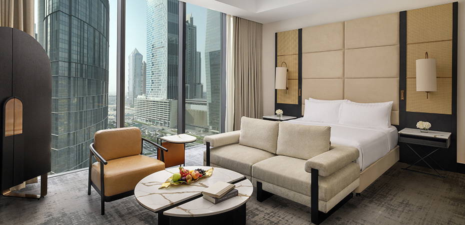 Deluxe City View Room - Anantara Downtown Dubai Hotel