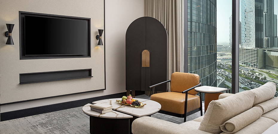 Deluxe City View Room - Anantara Downtown Dubai Hotel