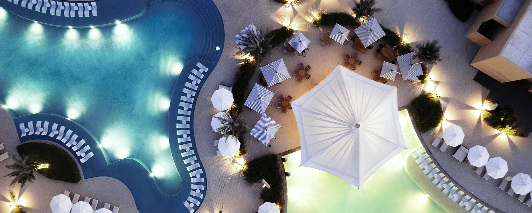 Poolanlage - Sofitel Al Hamra Beach Resort