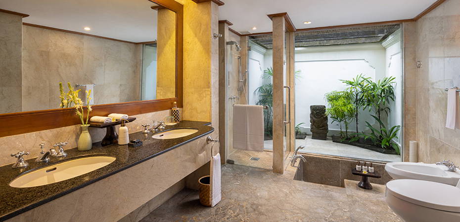 Luxury Lanai Room Garden View - The Oberoi Beach Resort, Bali