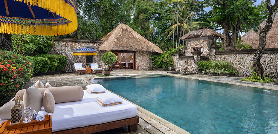 Luxury Villa Garden View with Private Pool - The Oberoi Beach Resort, Bali