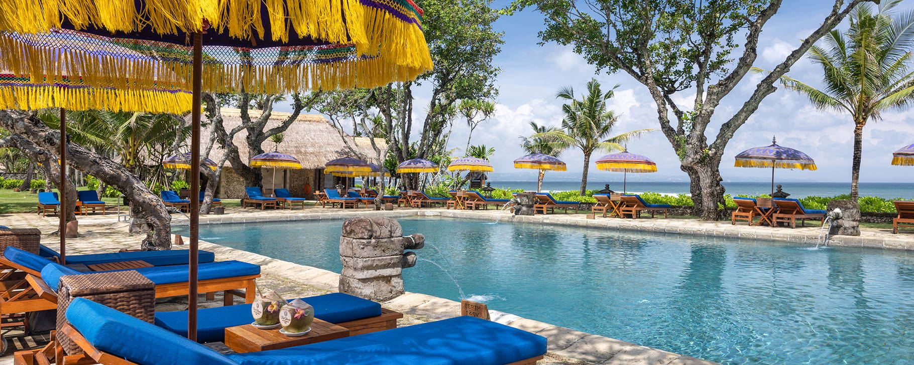 Hauptpool - The Oberoi Beach Resort, Bali