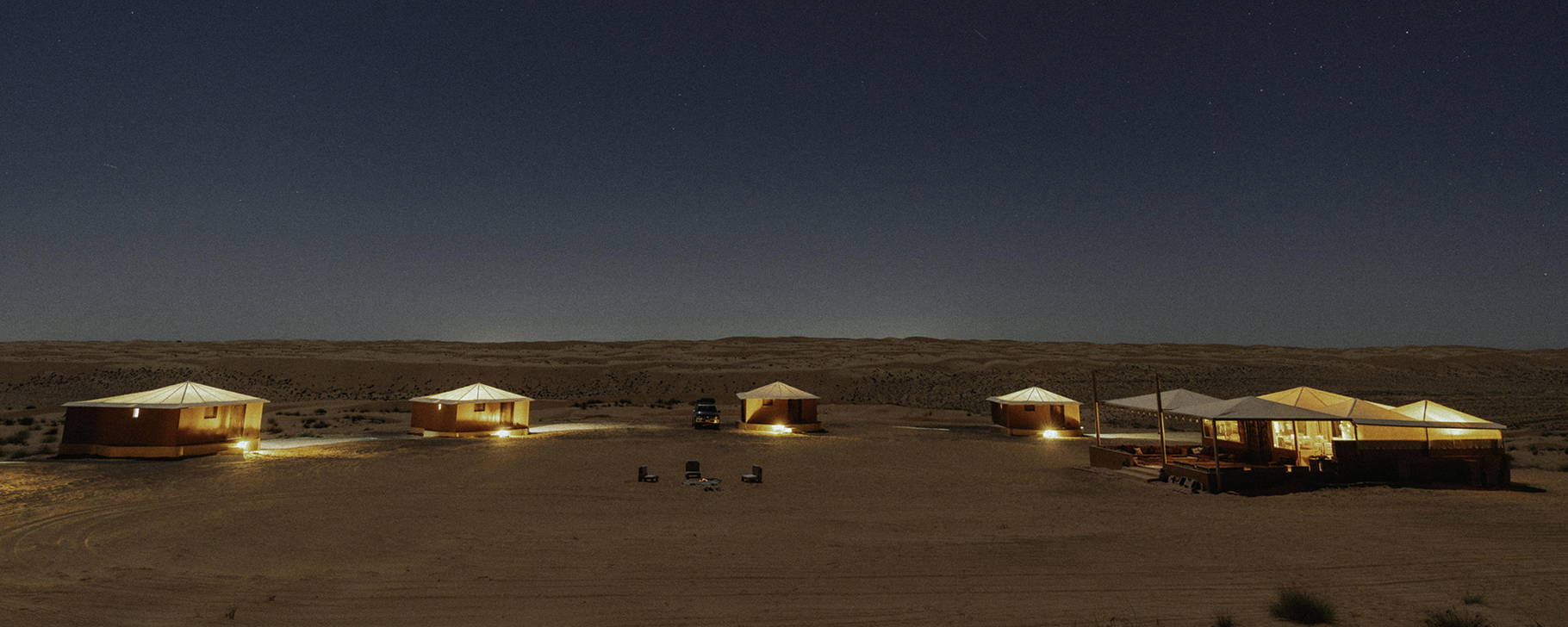 Camp Überblick - Silent Dunes Camp