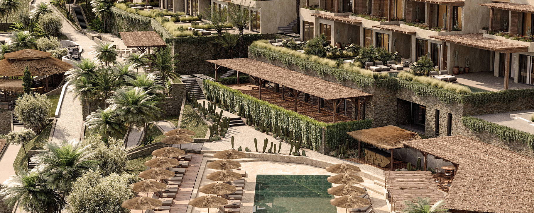 Hotelgelände - OKU Bodrum