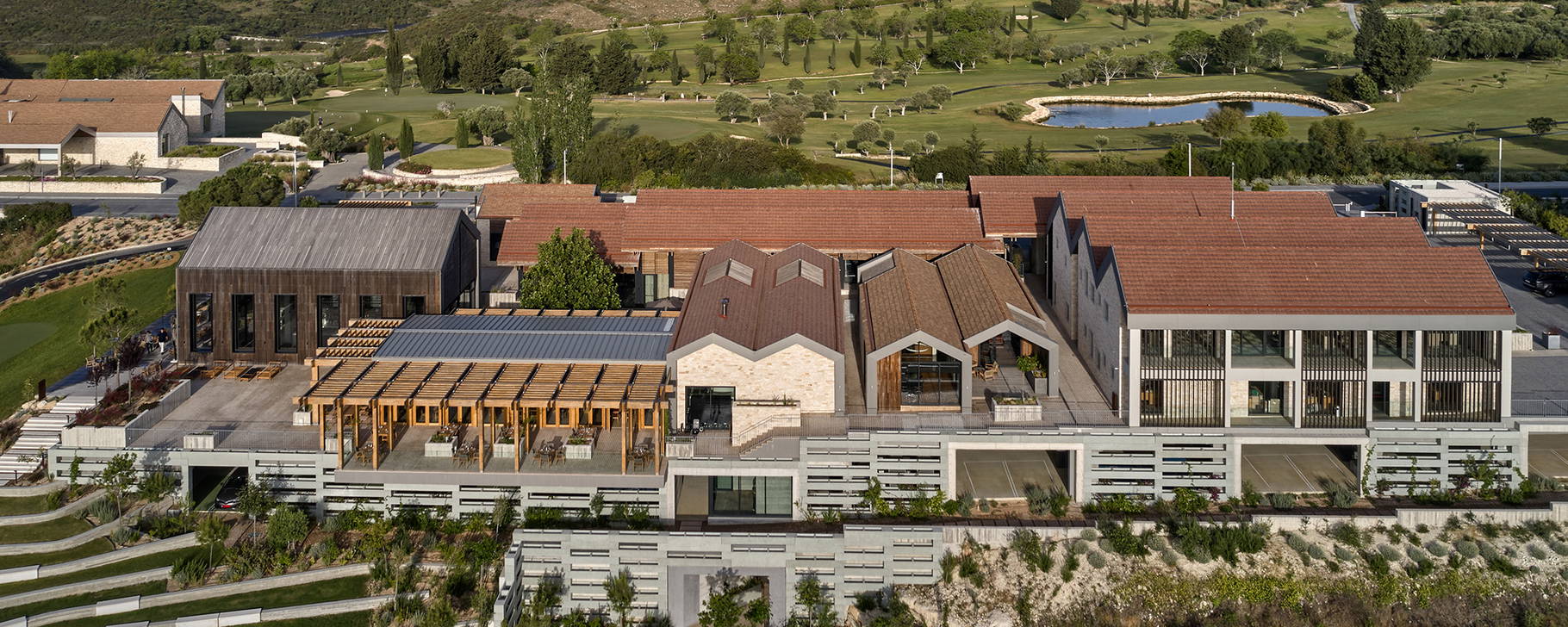 The Plateia Restaurantanlage - Minthis Resort