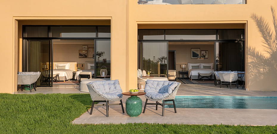 Beachfront Two Bedroom Private Pool - Sofitel Al Hamra Beach Resort