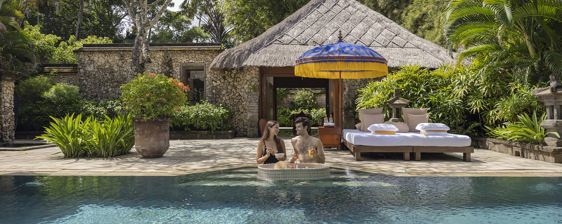 Villa-Pool - The Oberoi Beach Resort, Bali