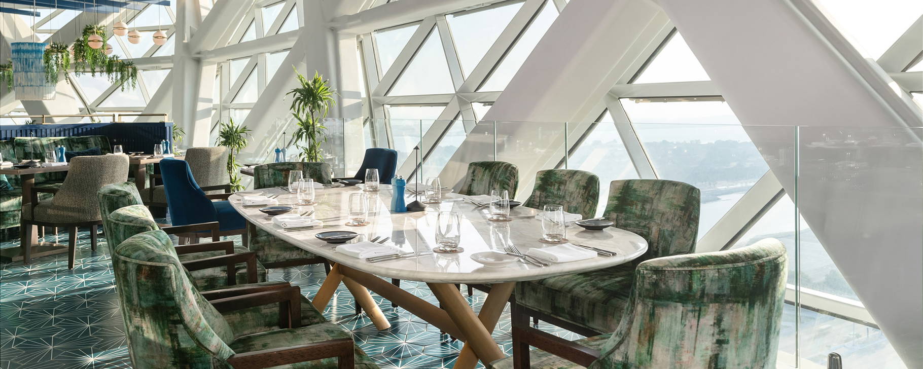 Restaurant - Andaz Capital Gate, Abu Dhabi, by Hyatt