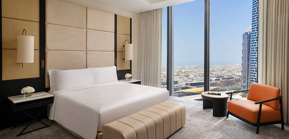 Schlafzimmer - Luxury Suite - Anantara Downtown Dubai Hotel