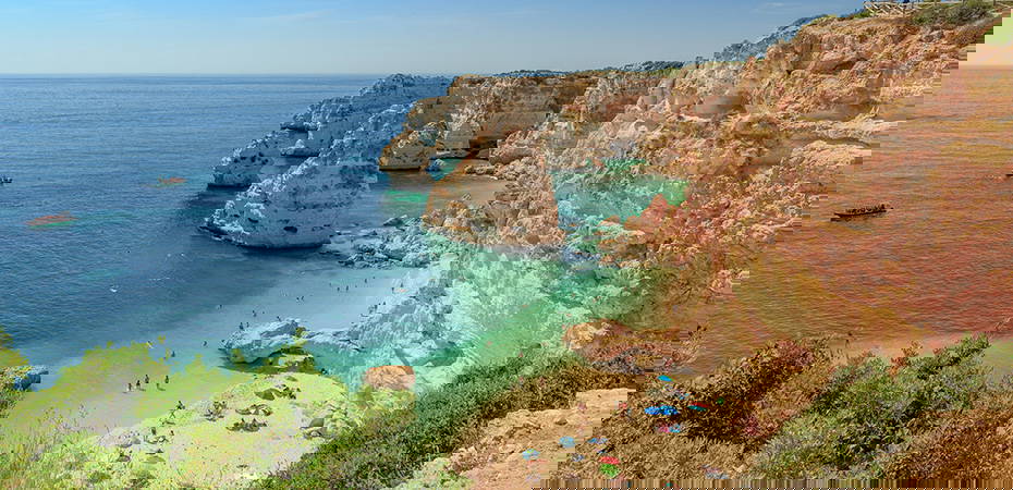 Portugal, Algarve, Reisetipps - Seven Hanging Valleys Trail, Praia da Marinha