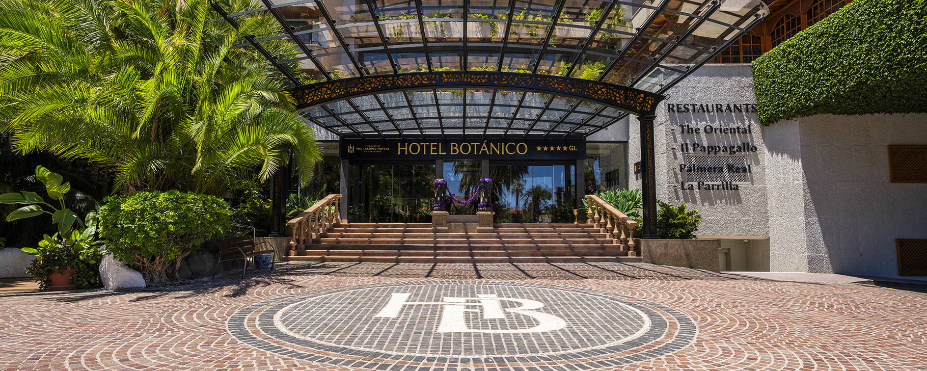 Eingang - Hotel Botanico