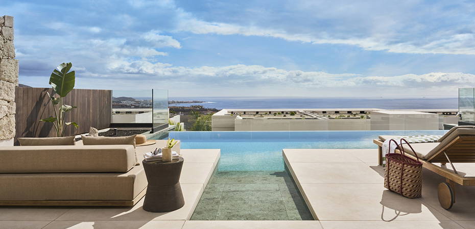 Two Bedroom Villa Suite with Sea View and Private Pool - Royal Hideaway Corales Villas
