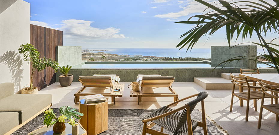 Two Bedroom Deluxe Suite with Panoramic View and Private Pool - Royal Hideaway Corales Villas