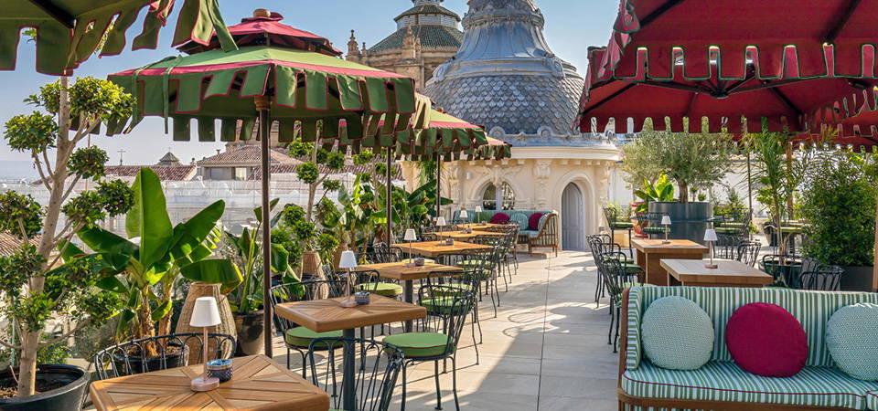 Miralba Rooftop Bar - Palacio Gran Vía, a Royal Hideaway Hotel