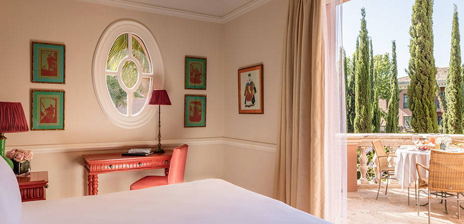 Schlafzimmer - Junior Suite with Terrace - Anantara Villa Padierna Palace Benahavís Marbella Resort
